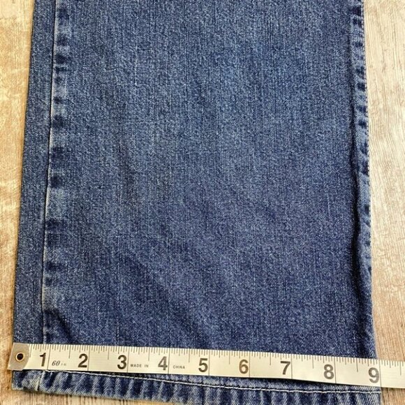 Vintage Calvin Klein Wide Leg Button Fly Jeans - Picture 10 of 11